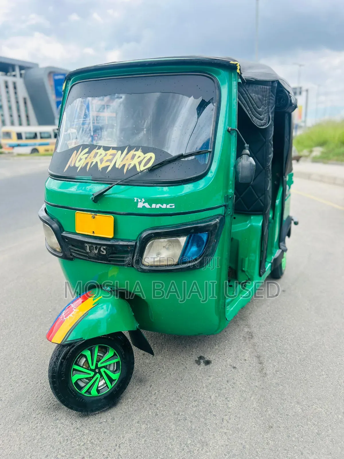 TVS King Deluxe Plus iTouch Start 2019 Green