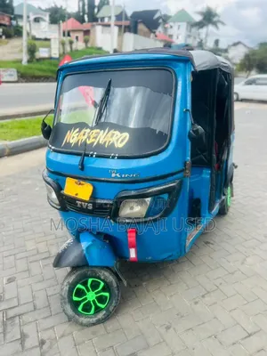 TVS King Deluxe Plus iTouch Start 2019 Blue
