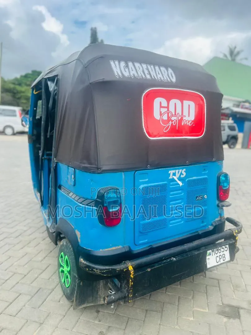TVS King Deluxe Plus iTouch Start 2019 Blue