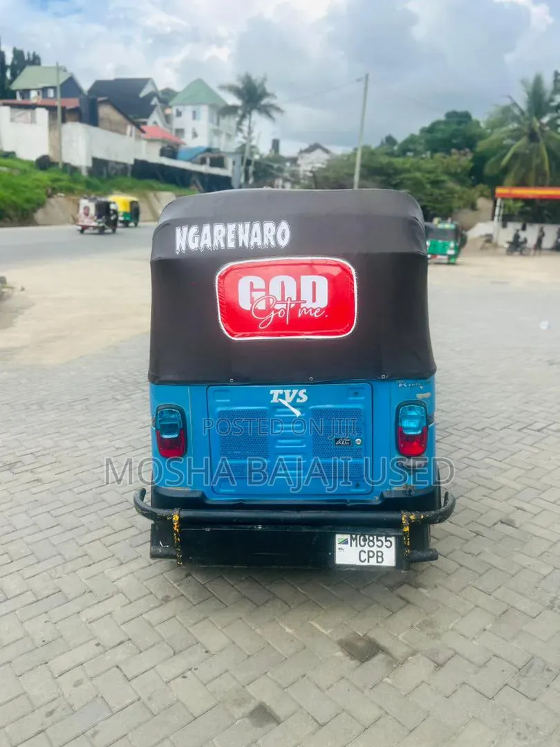 TVS King Deluxe Plus iTouch Start 2019 Blue