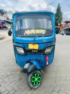 TVS King Deluxe Plus iTouch Start 2019 Blue