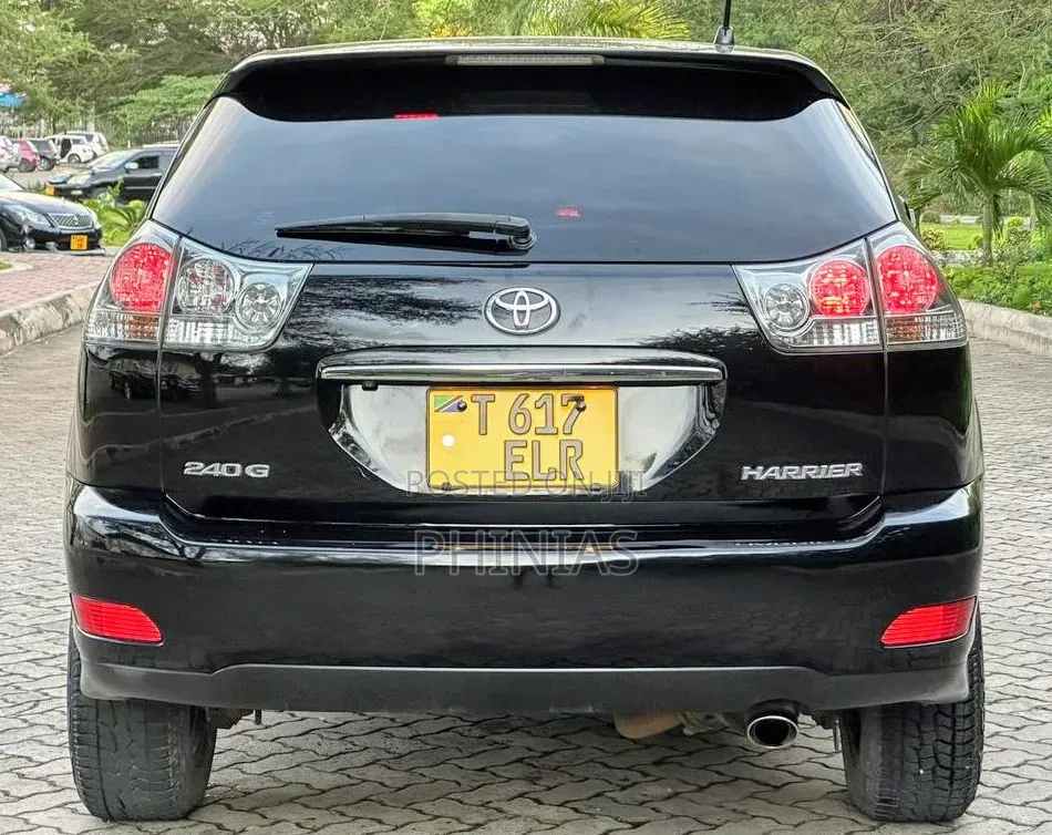 Toyota Harrier 2007 Black