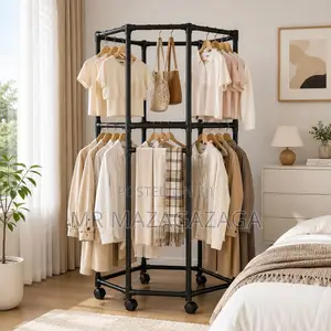 360-Degrees Rotating Clothes Rack