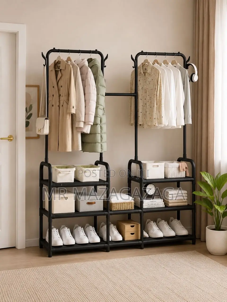 Multi-Functional Coat Shoes Rack