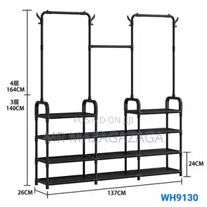 Multi-Functional Coat Shoes Rack