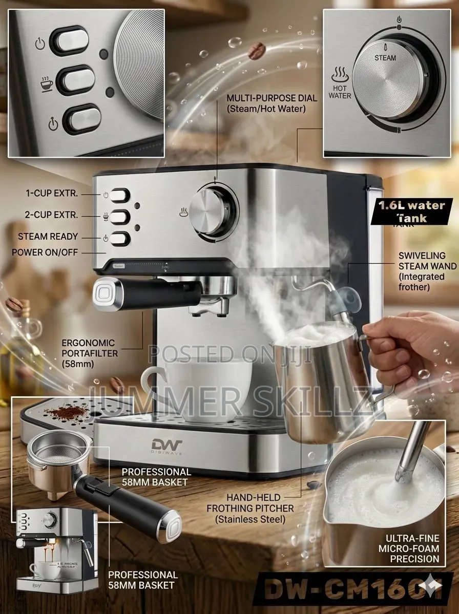 Digiwave Coffee Maker (Dwcm 1601)