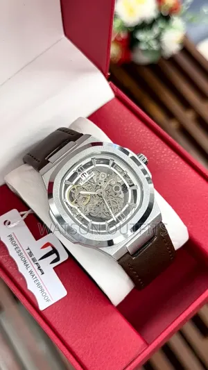 Men's Analog Watches Brand New Leather Straps Tsera Branded
