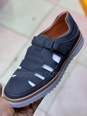 Men's Leather Pure and Original Sandals Materials Smart and Quality