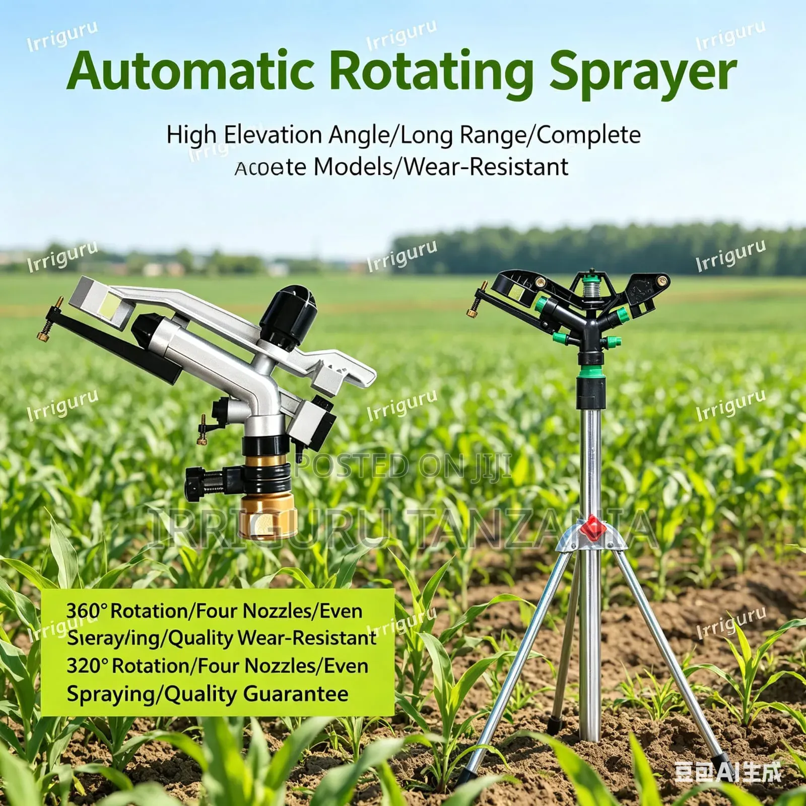 High Elevation Angel Sprayer
