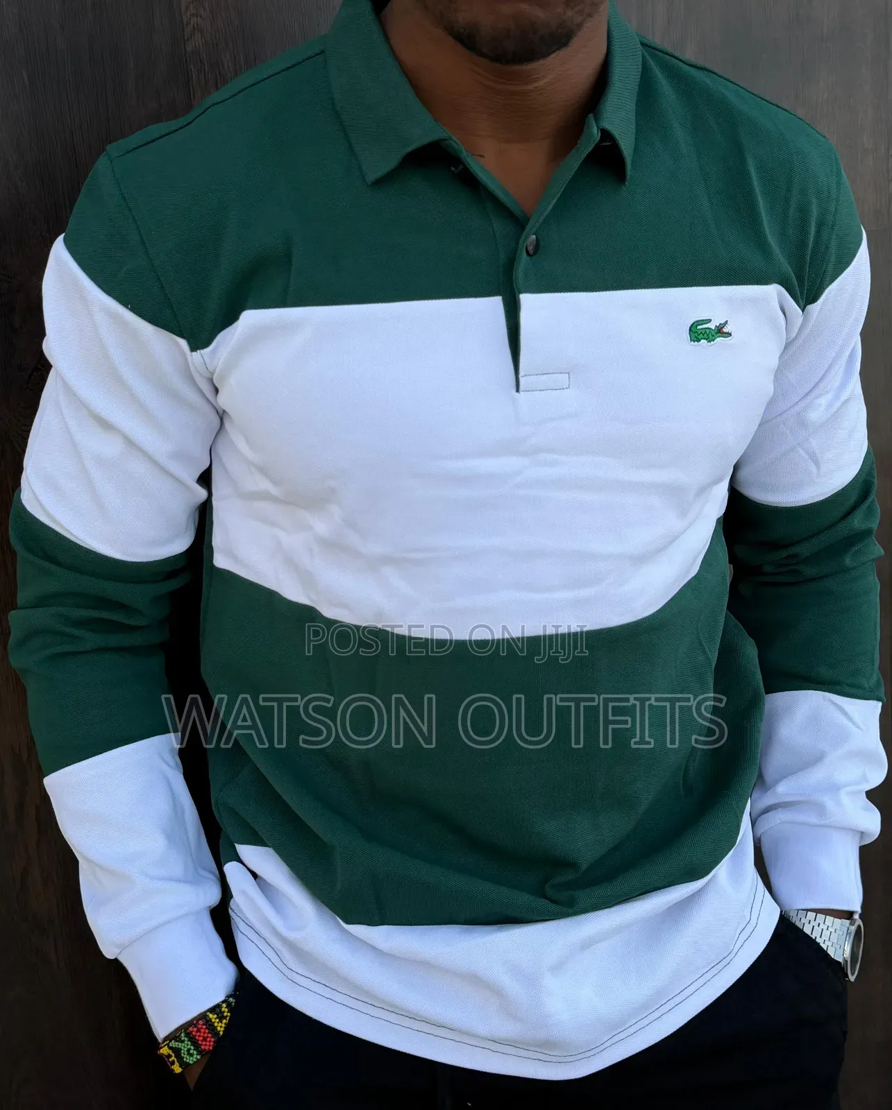 Men's Materials Pure and Original T-Shirts Uspa and Lacoste Branded