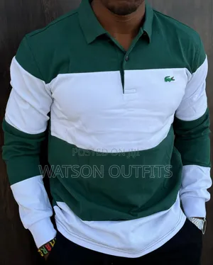 Men's Materials Pure and Original T-Shirts Uspa and Lacoste Branded
