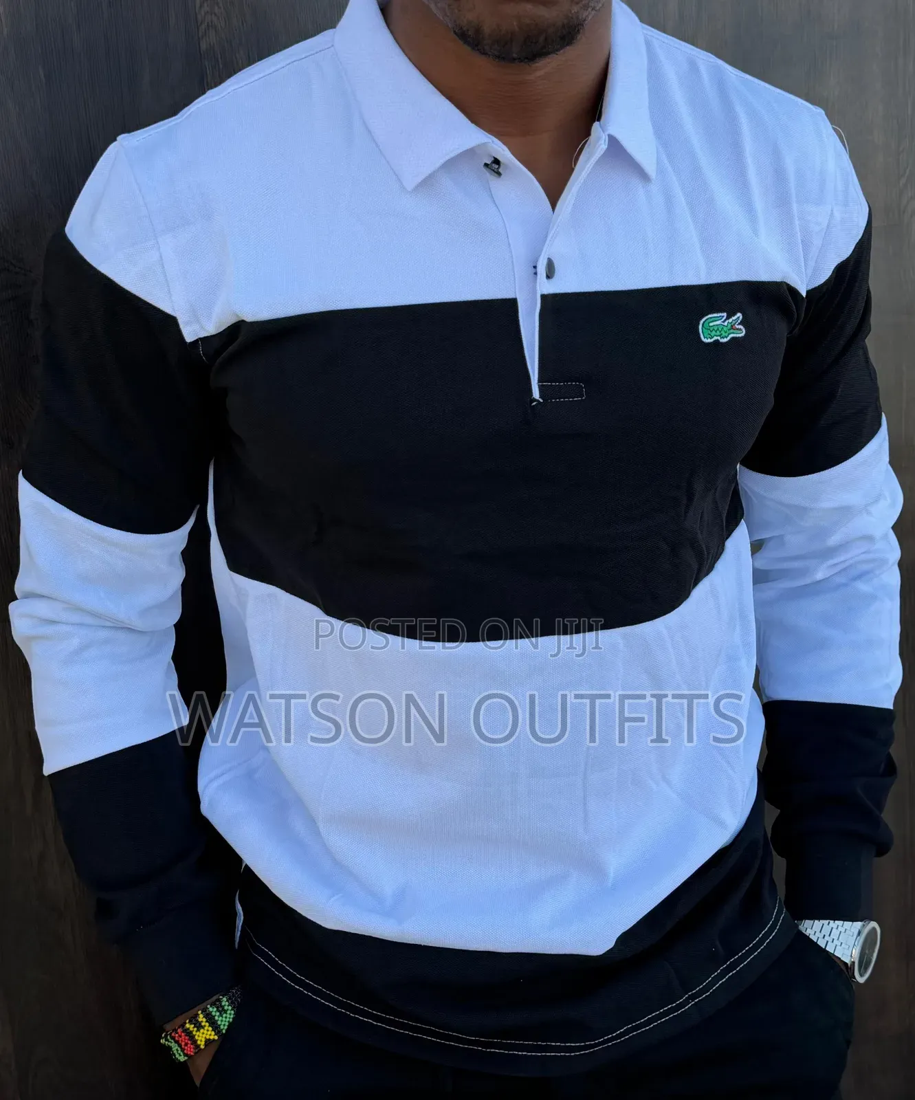 Men's Materials Pure and Original T-Shirts Uspa and Lacoste Branded