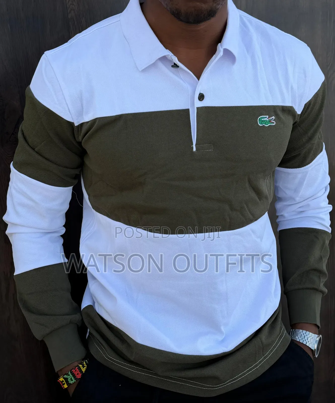 Men's Materials Pure and Original T-Shirts Uspa and Lacoste Branded