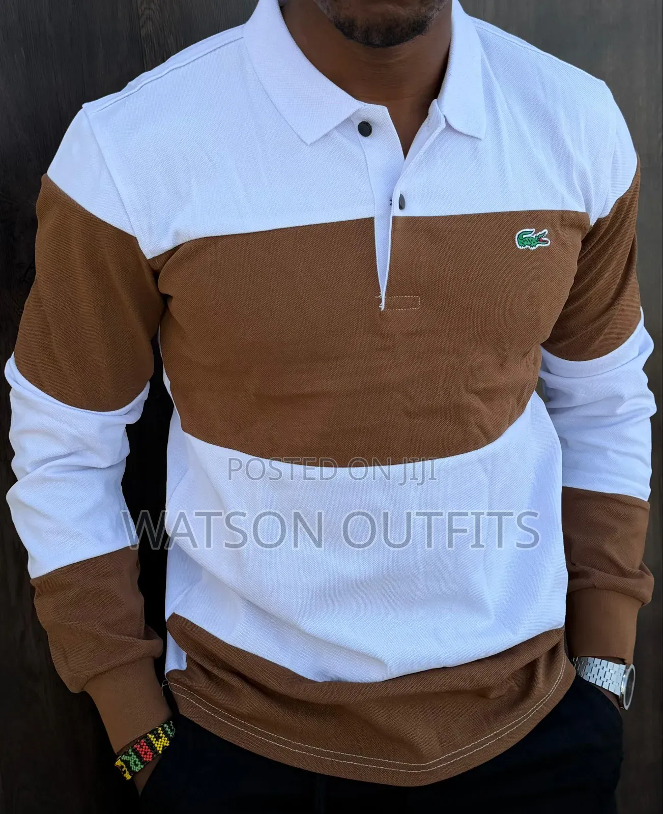 Men's Materials Pure and Original T-Shirts Uspa and Lacoste Branded