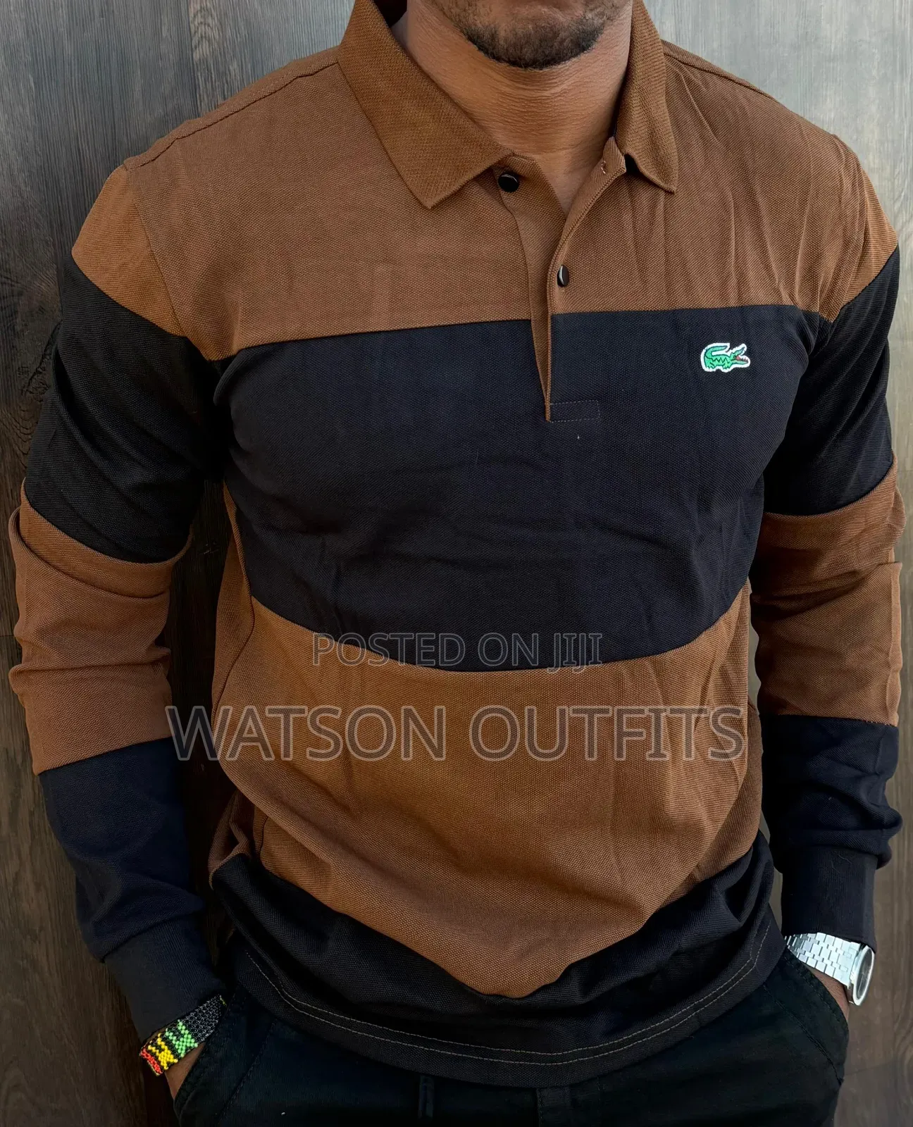 Men's Materials Pure and Original T-Shirts Uspa and Lacoste Branded