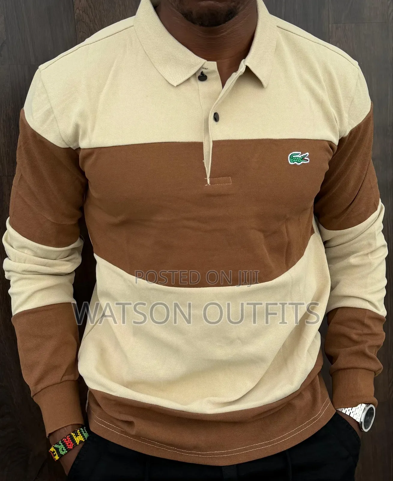 Men's Materials Pure and Original T-Shirts Uspa and Lacoste Branded
