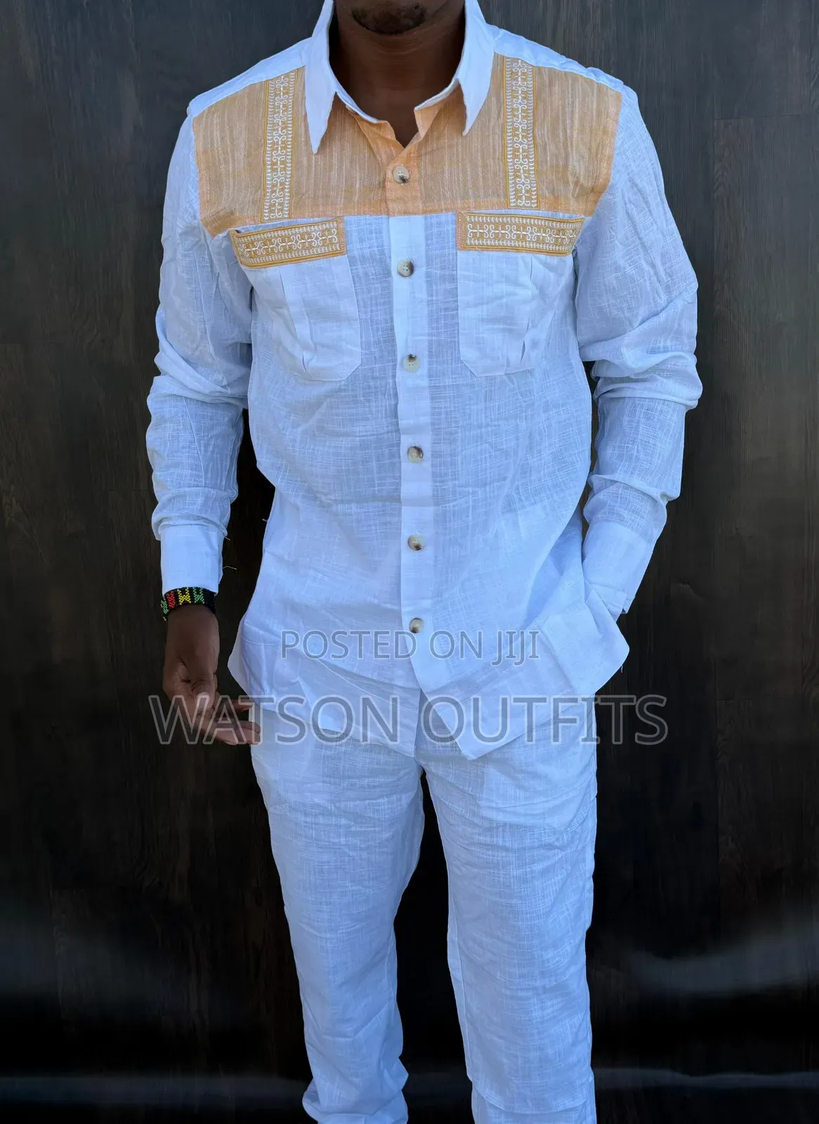 Men's Linen Materials Quality and Original Fulls Brand New