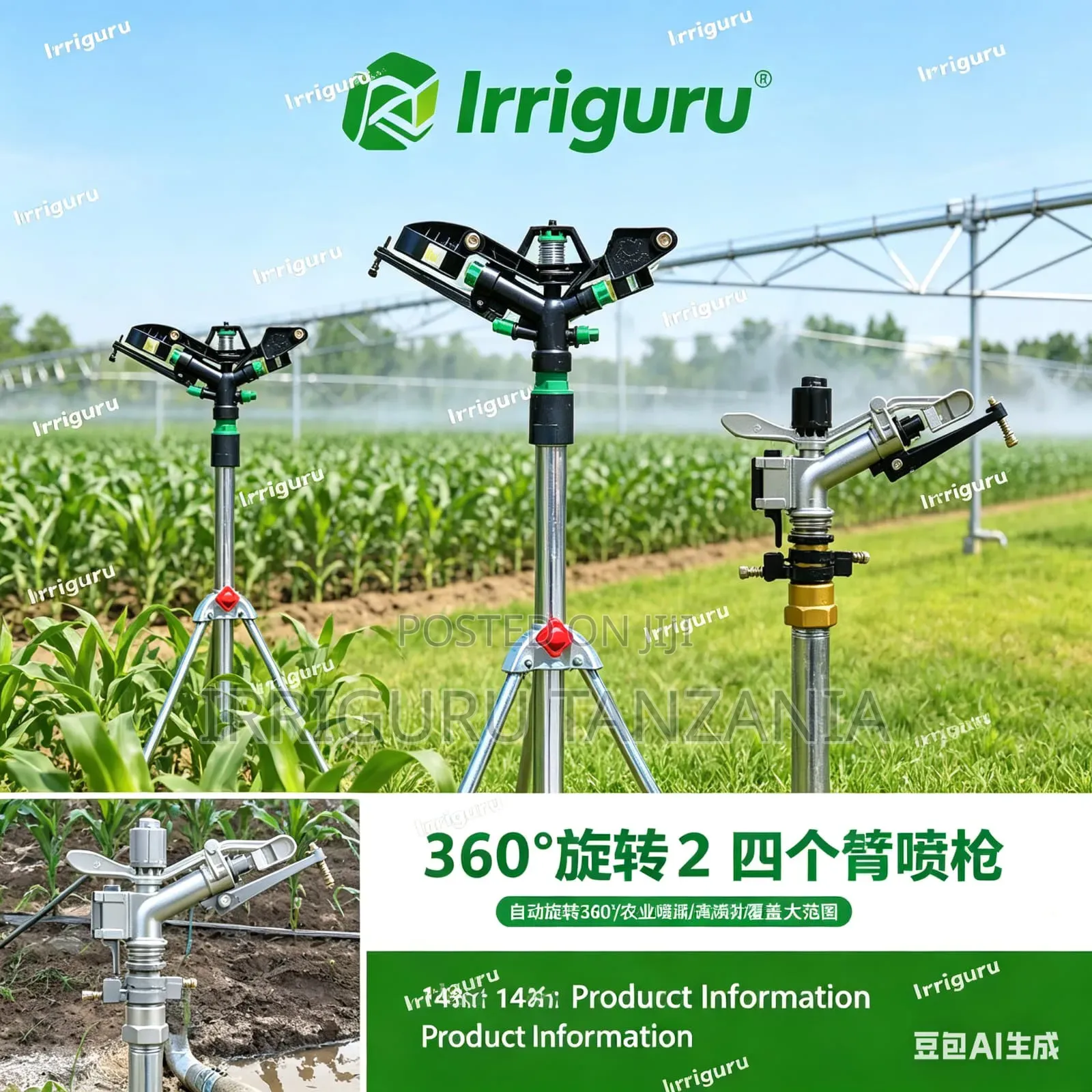 25 Plastic Sprinkler
