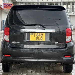 Toyota Corolla Rumion 2009 Black