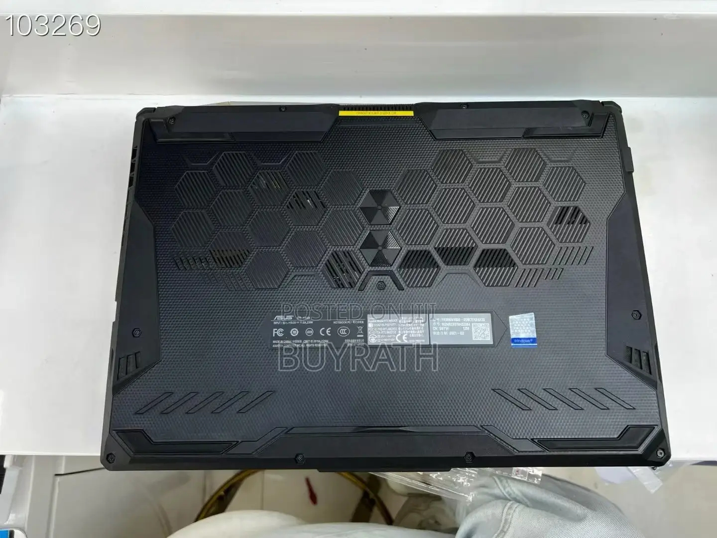 Laptop Asus TUF Gaming A15 16GB AMD Ryzen 7 SSD 512GB