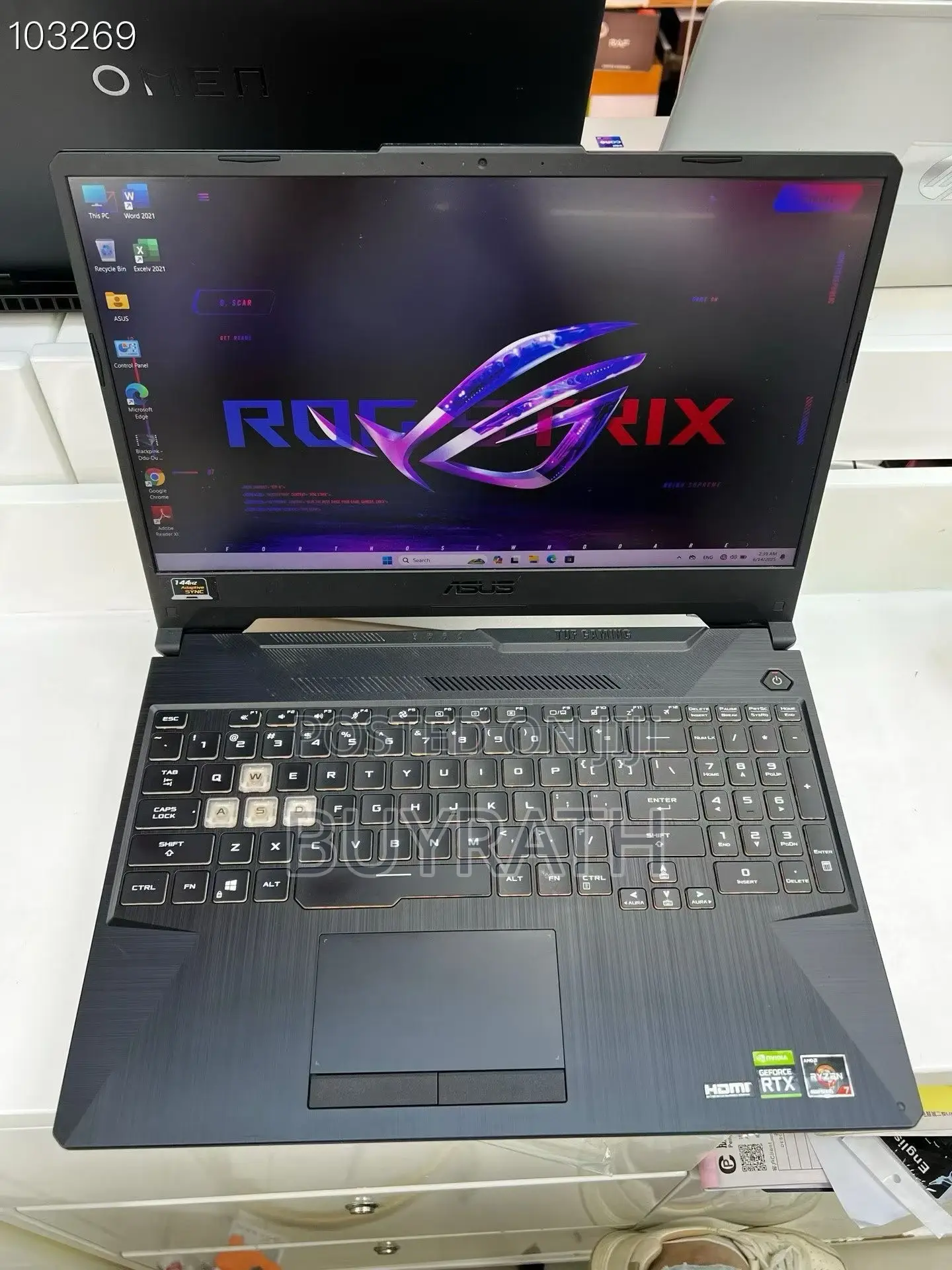 Laptop Asus TUF Gaming A15 16GB AMD Ryzen 7 SSD 512GB