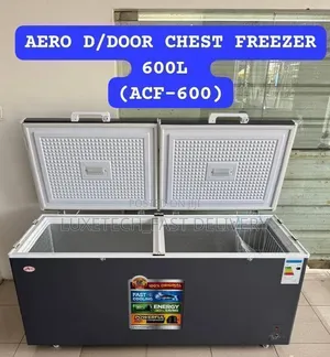 Aero Double Door Chest Freezer 600 Litres Fast Cooling and Freezing
