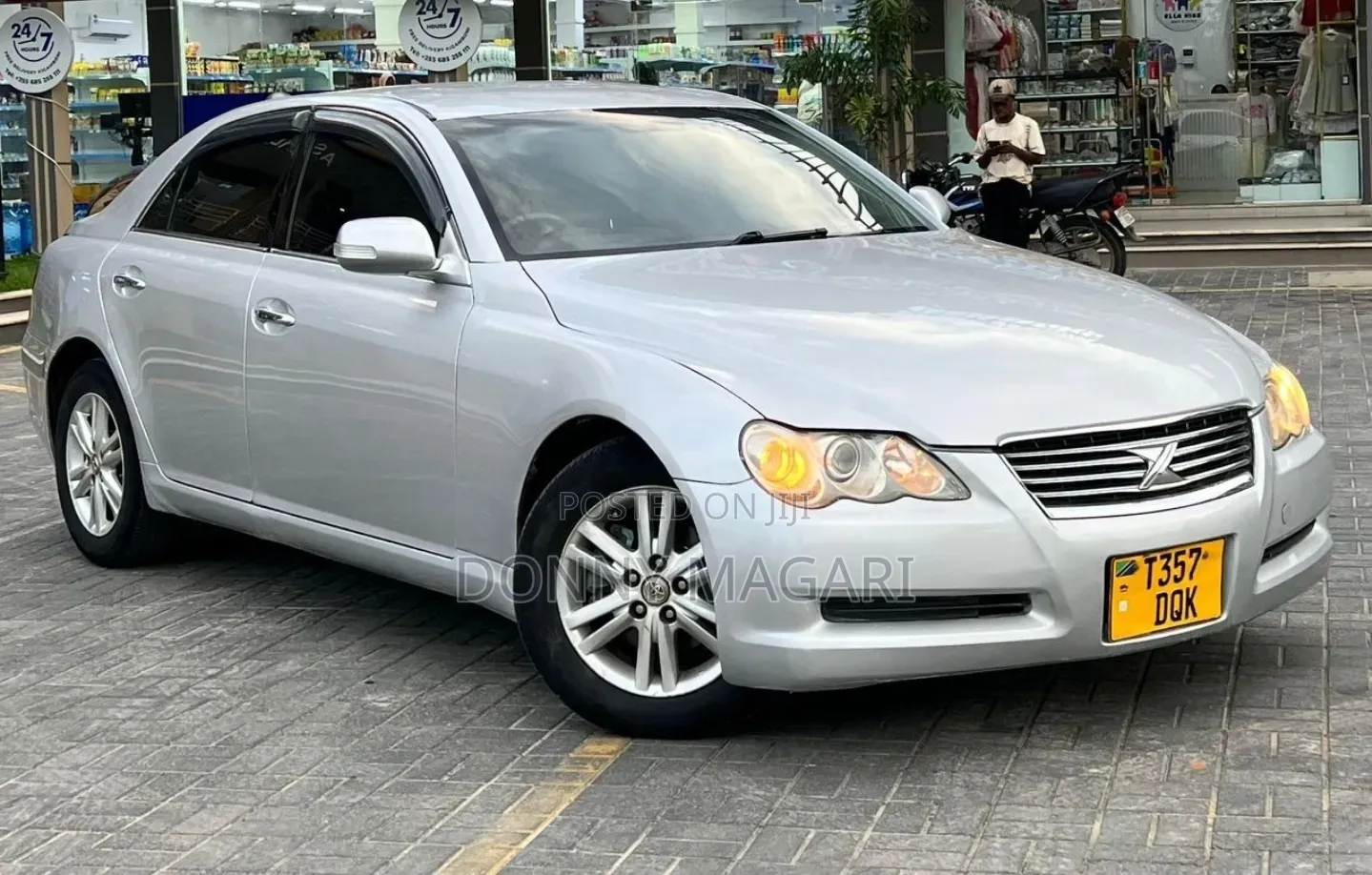 Toyota Mark X 2008 Silver