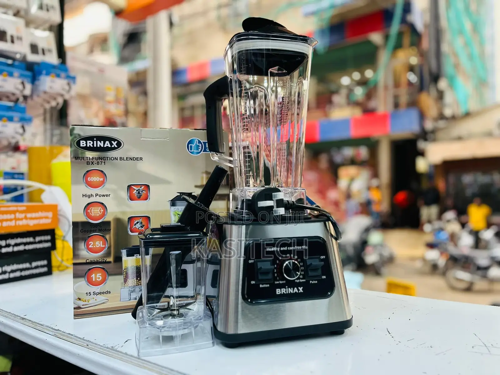 Brinax Heavy Duty Blender 2.5litres