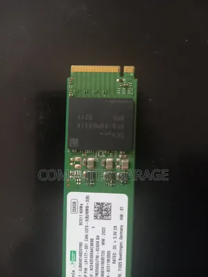 Nvme 256gb SSD