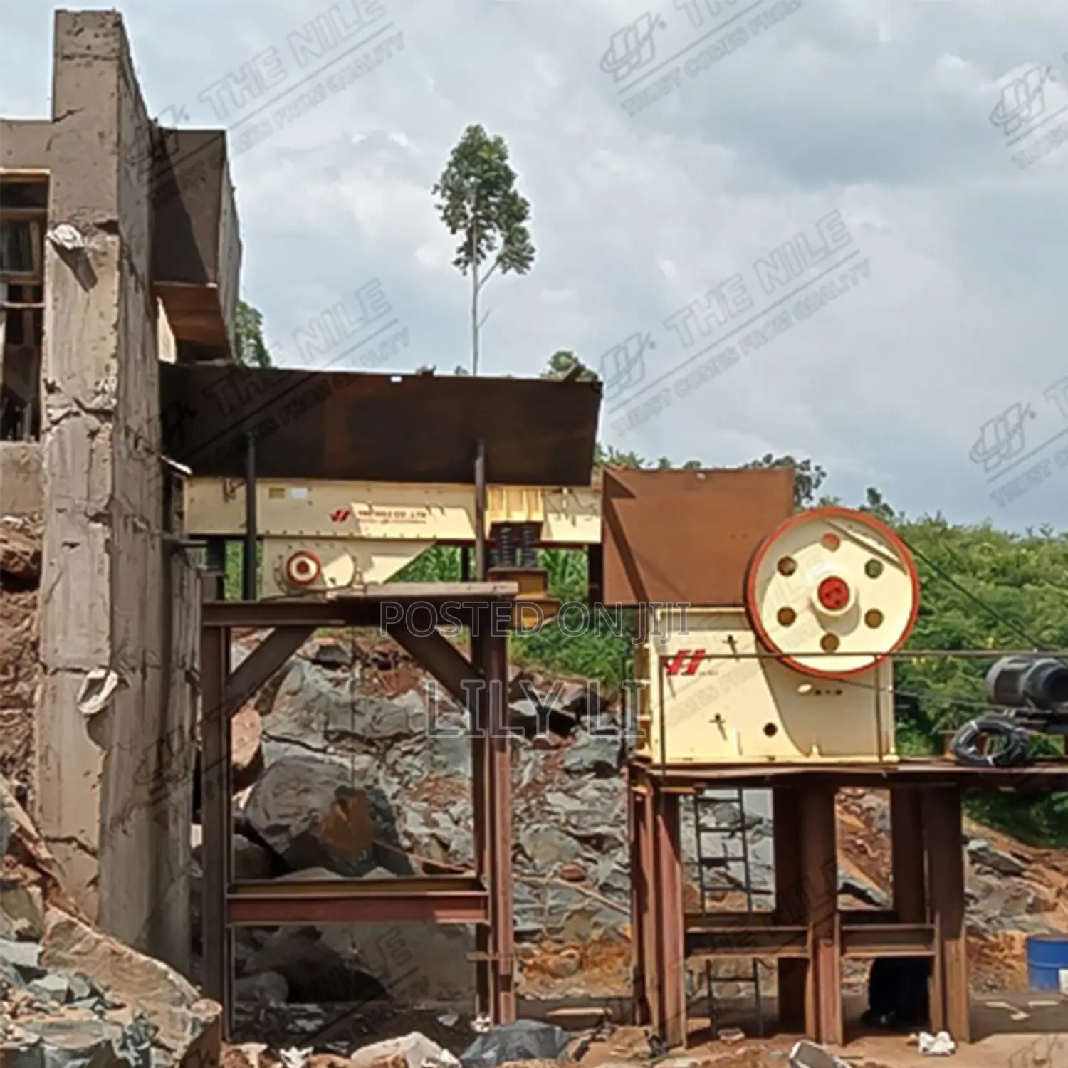 Low Cost Mobile Crushing Line Ready to Work in Tanzania