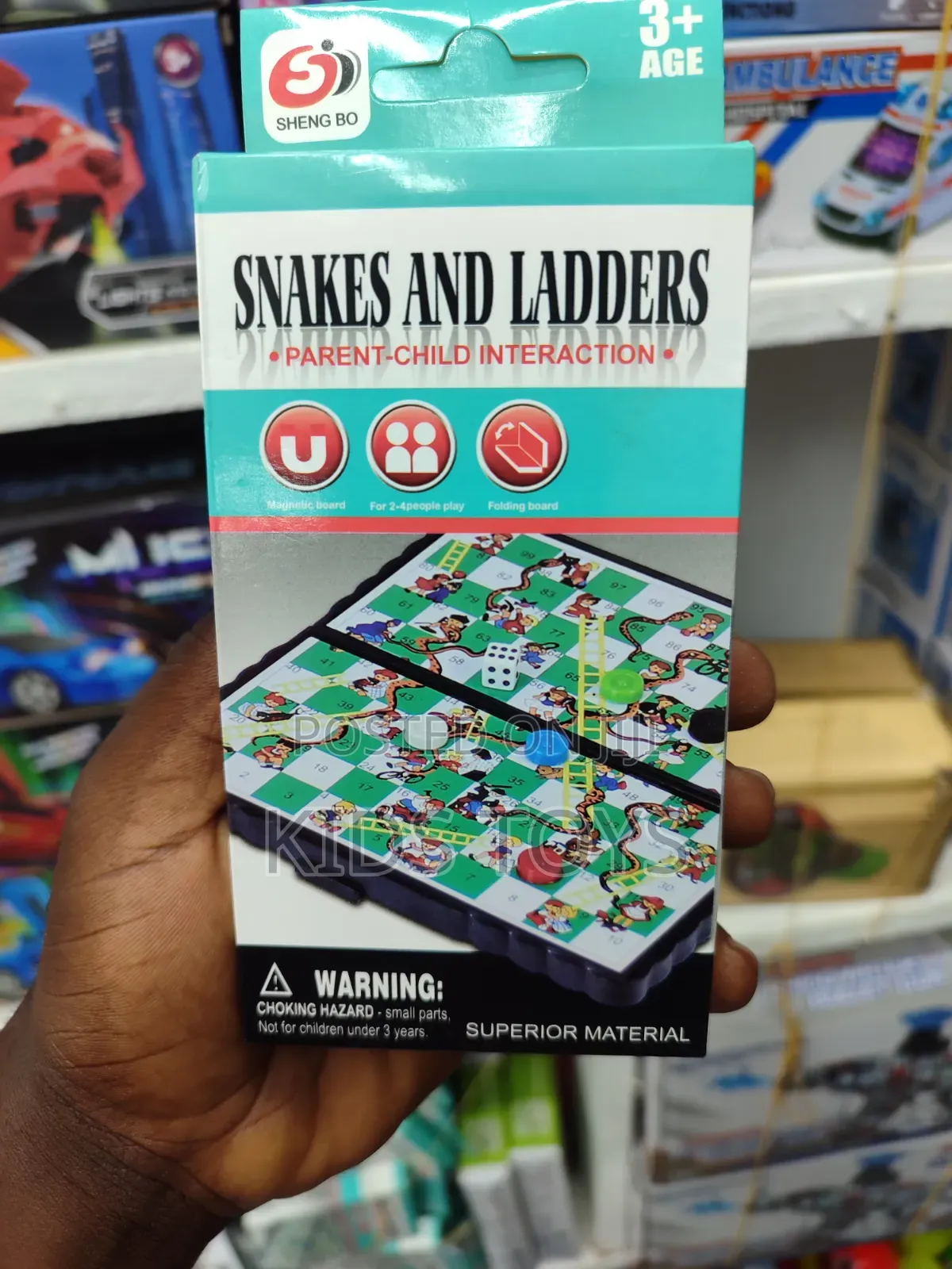 Mini Snake and Ladder for Kids