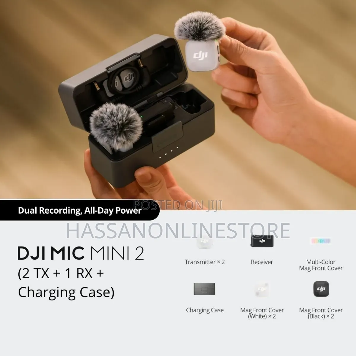 Dji Mic Mini 2 (2 Tx + 1rx + Charging Case)
