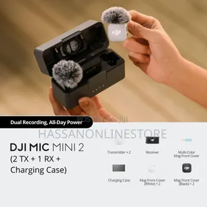Dji Mic Mini 2 (2 Tx + 1rx + Charging Case)