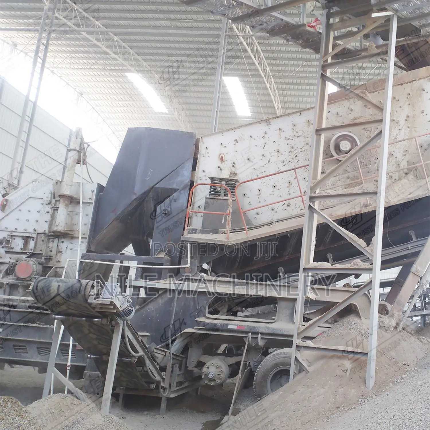 High-Mobility Impact Crusher for Ore Production