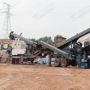 Mobile Impact Crushing Station, Ready for Immediate Use.