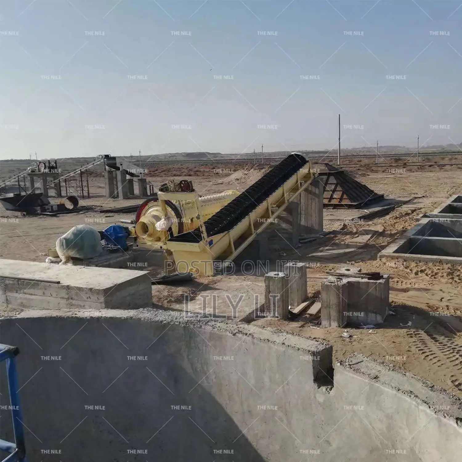 Mobile Gravity Concentration Line With Sluice Box and Centrifuge