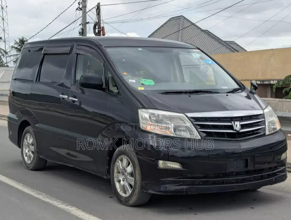 Toyota Alphard 2007 Black