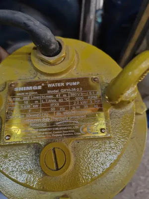 Shimge Sawege Pump 3hp (Chekeche)