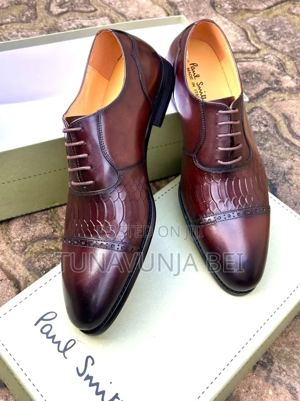 Pure Leather Shoes Classic / Hermes Brand