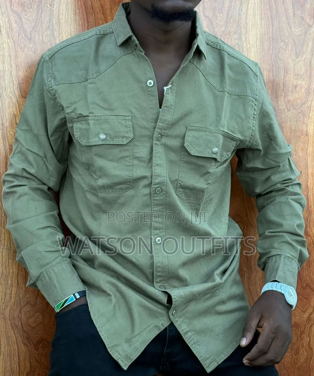 Men's Cargo Shirts New and Original Materials Quality Best Looking