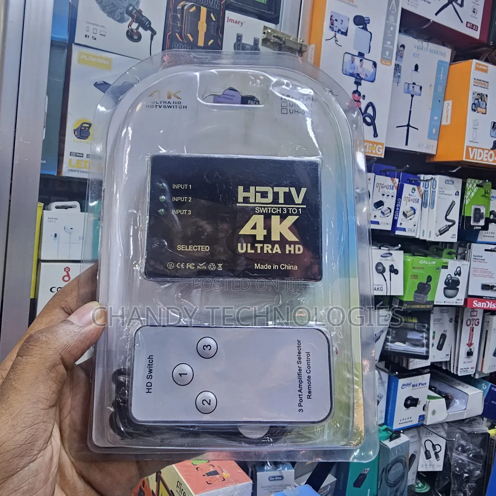 A 3-Port Ultra Hd Hdmi Switcher