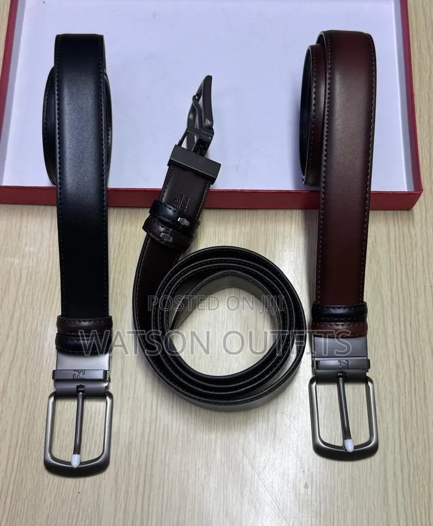 Mikanda Ya Ngozi Original or Men's Leather Pure Belts Classically Nice