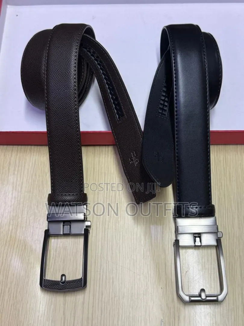 Mikanda Ya Ngozi Original or Men's Leather Pure Belts Classically Nice