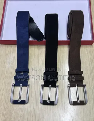 Mikanda Ya Ngozi Original or Men's Leather Pure Belts Classically Nice