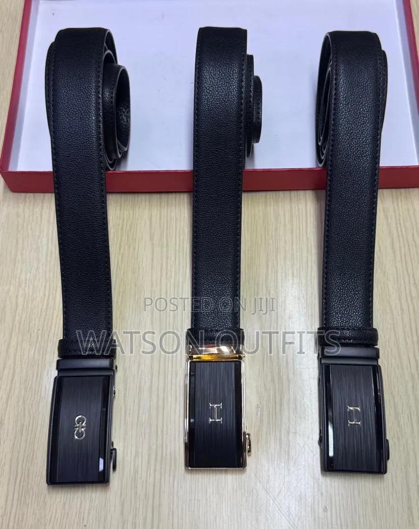 Mikanda Ya Ngozi Original or Men's Leather Pure Belts Classically Nice