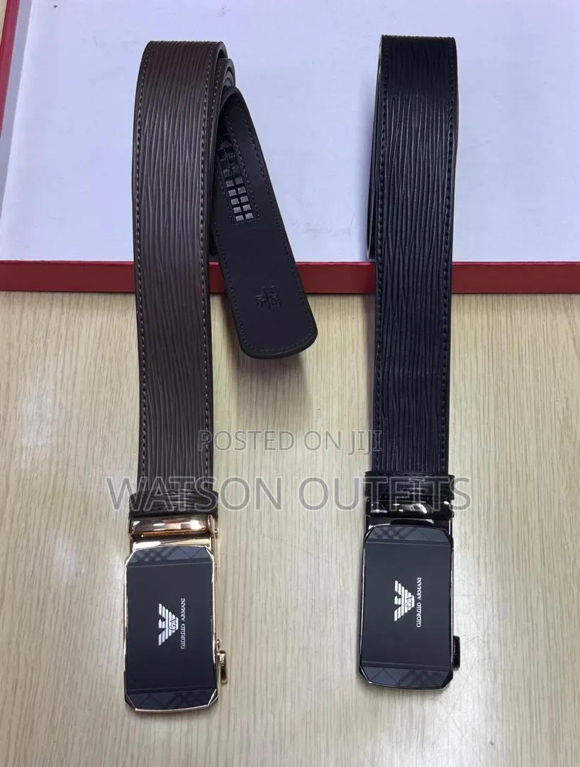 Mikanda Ya Ngozi Original or Men's Leather Pure Belts Classically Nice