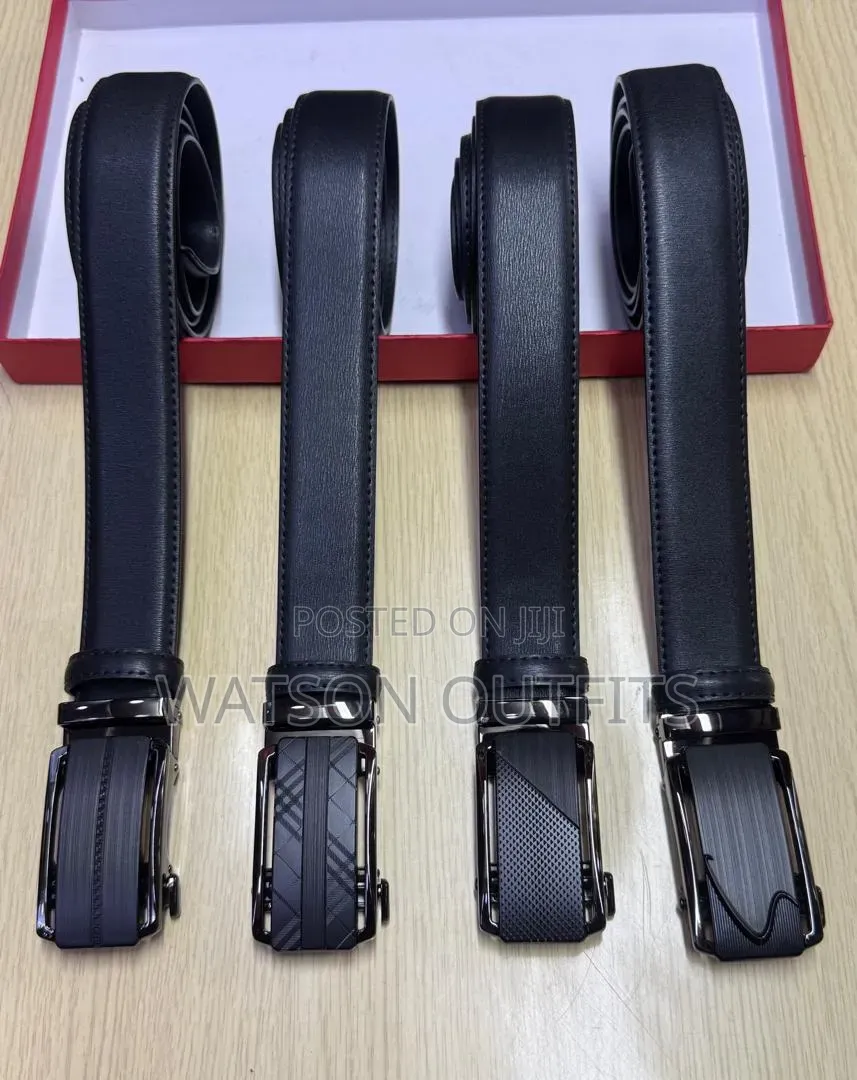 Mikanda Ya Ngozi Original or Men's Leather Pure Belts Classically Nice