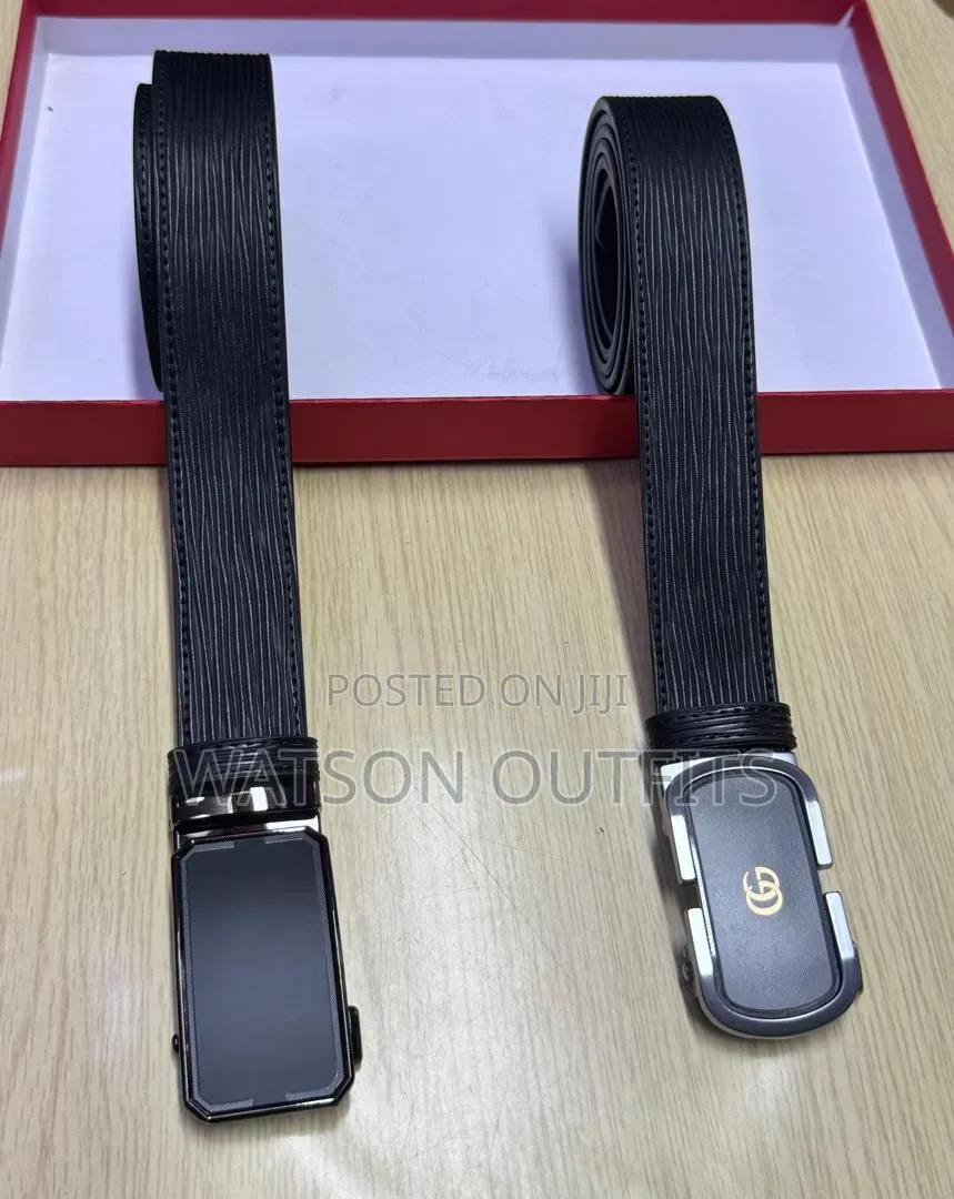 Mikanda Ya Ngozi Original or Men's Leather Pure Belts Classically Nice