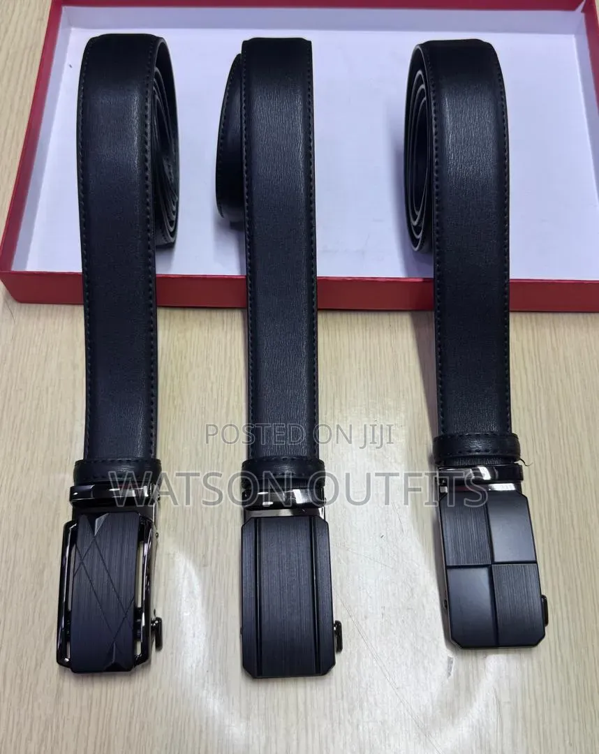 Mikanda Ya Ngozi Original or Men's Leather Pure Belts Classically Nice