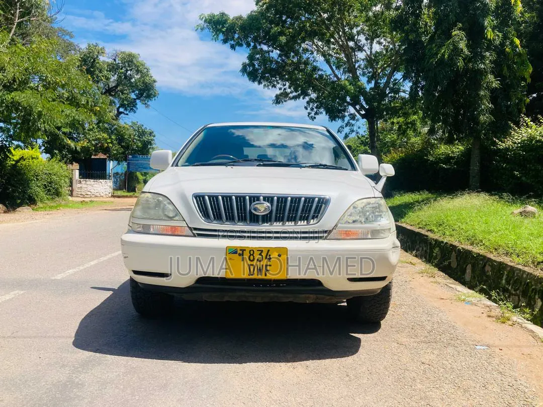 Toyota Harrier 2002 White